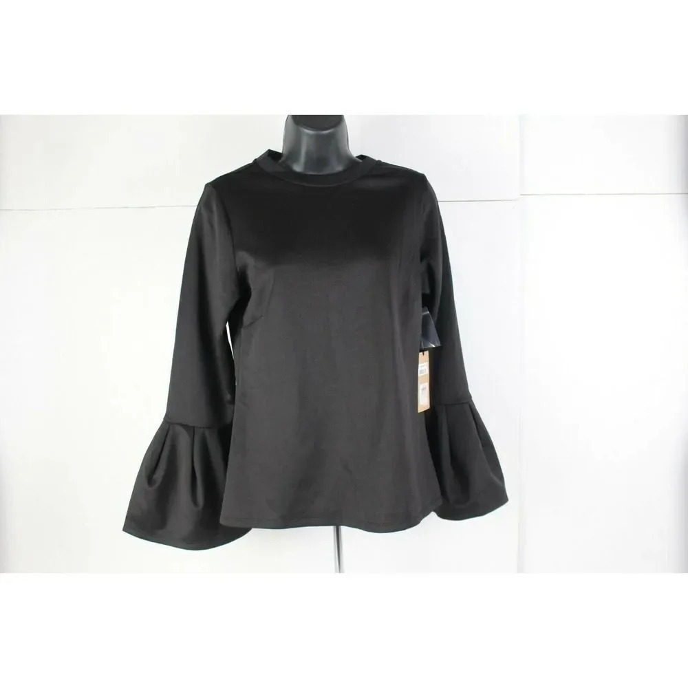 ladies HALOGEN Blouse with bell sleeves size S